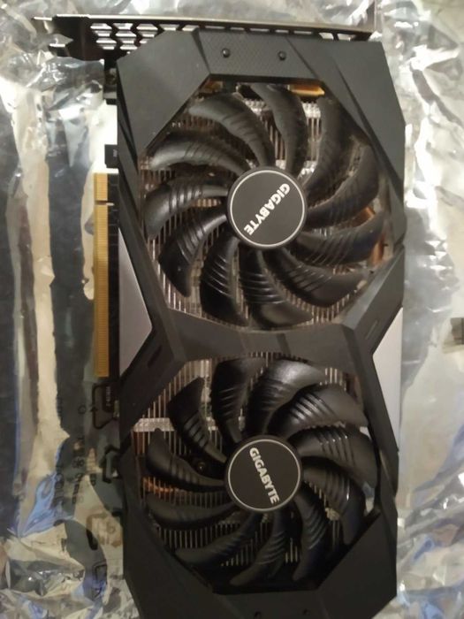 GIGABYTE GeForce GTX 1650 D6 WindForce OC 4G 2.0 с коробкой