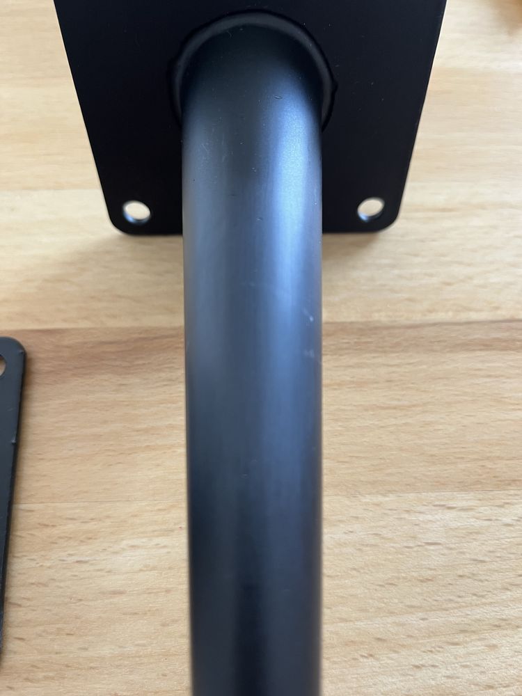 Nogi do komody szpilka 12 cm czarne