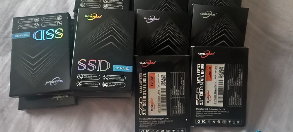 Ssd sata 3 нова 120 gb