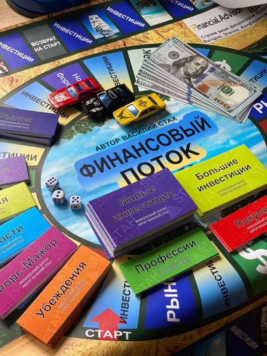 Економічна гра Фінансовий потік - сучасний Cash Flow, Денежный поток