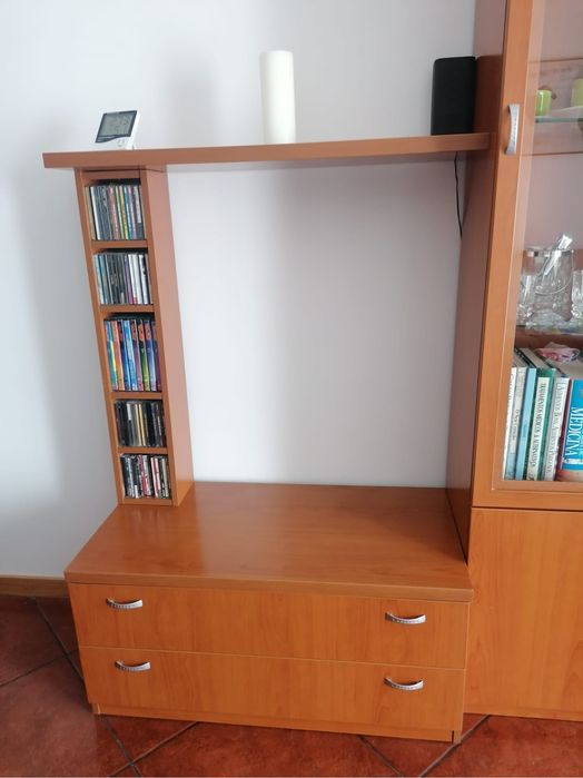 Móvel de madeira de sala