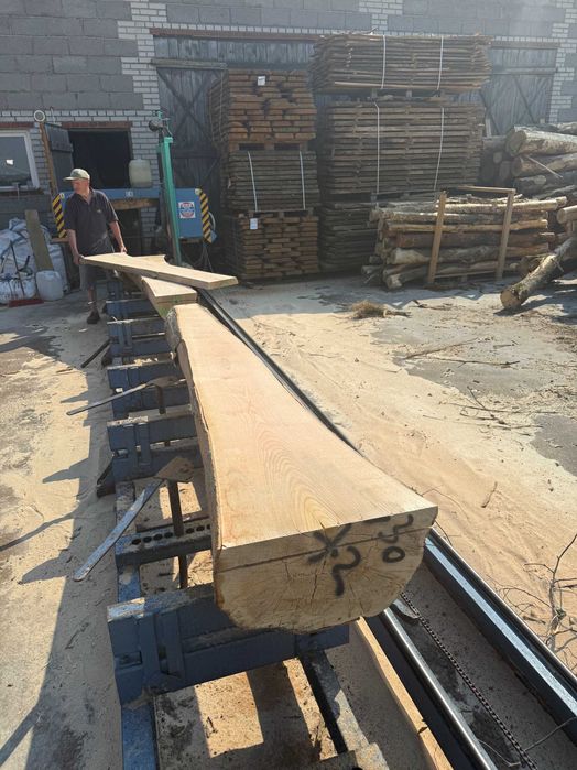 Tarcica jesionowa - mokra/sucha jesion 2,5m ,120 cm, dąb na schody