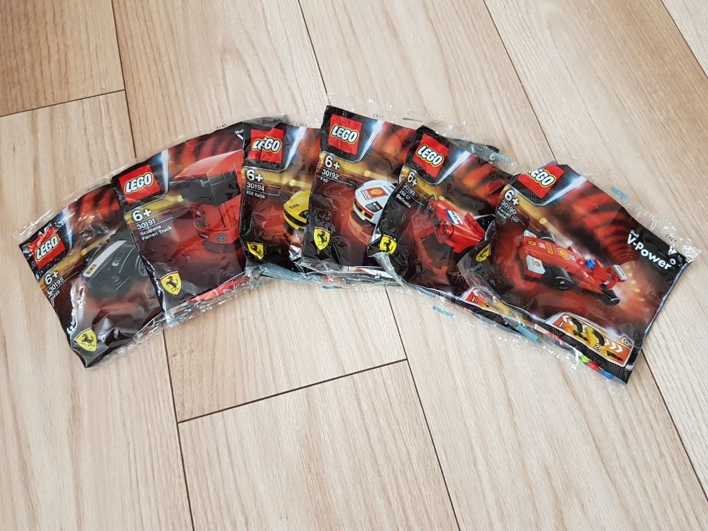 Lego Shell zestaw aut z napędem