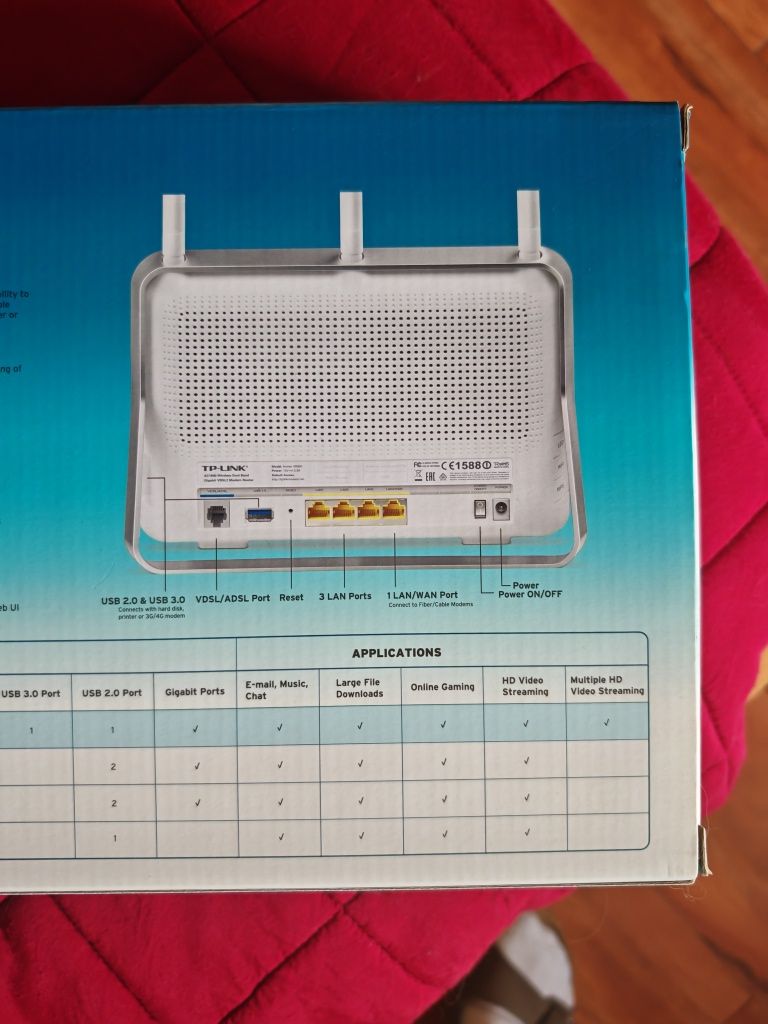 TP-Link VDSL 2 Modem Router