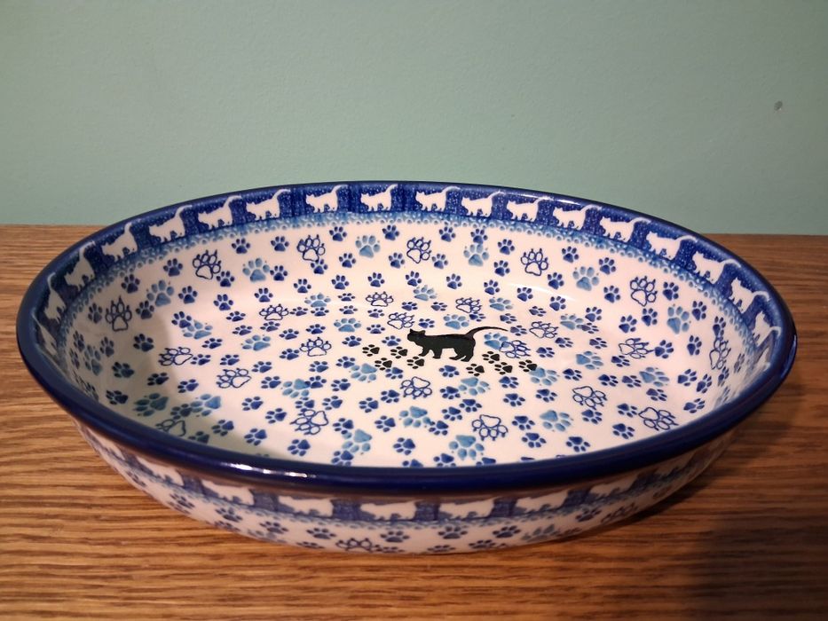 Polmisek owalny 27cm 1.3L GAT1 Ceramika Artystyczna Boleslawiec