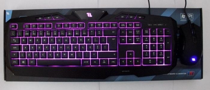 Teclado + Rato Gaming com iluminação LED NOVO