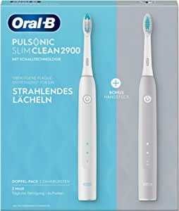 Szczoteczki elektryczne Oral-B Pulsonic Slim Clean 2900 - 2 sztuki