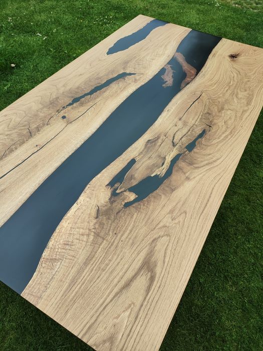 Stół Ława Dąb Źywica Epoksydowa