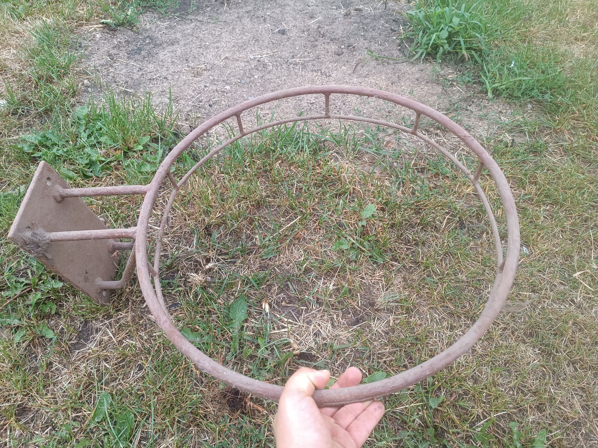 Metalowa duża Obręcz do kosza