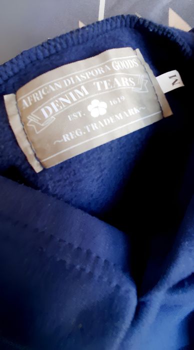 Jaqueta Moletom Denim Tears Hoodie Azul (M) Blue