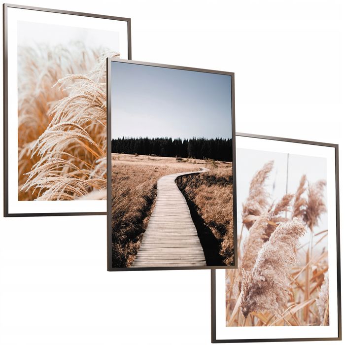 30x40 obrazy w ramie plakaty ramka  BOHO MOST PAMPAS