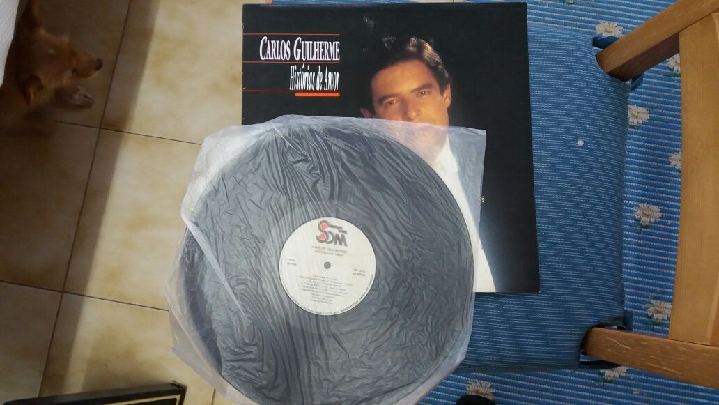 Disco LP Carlos Guilherme - Histórias de Amor