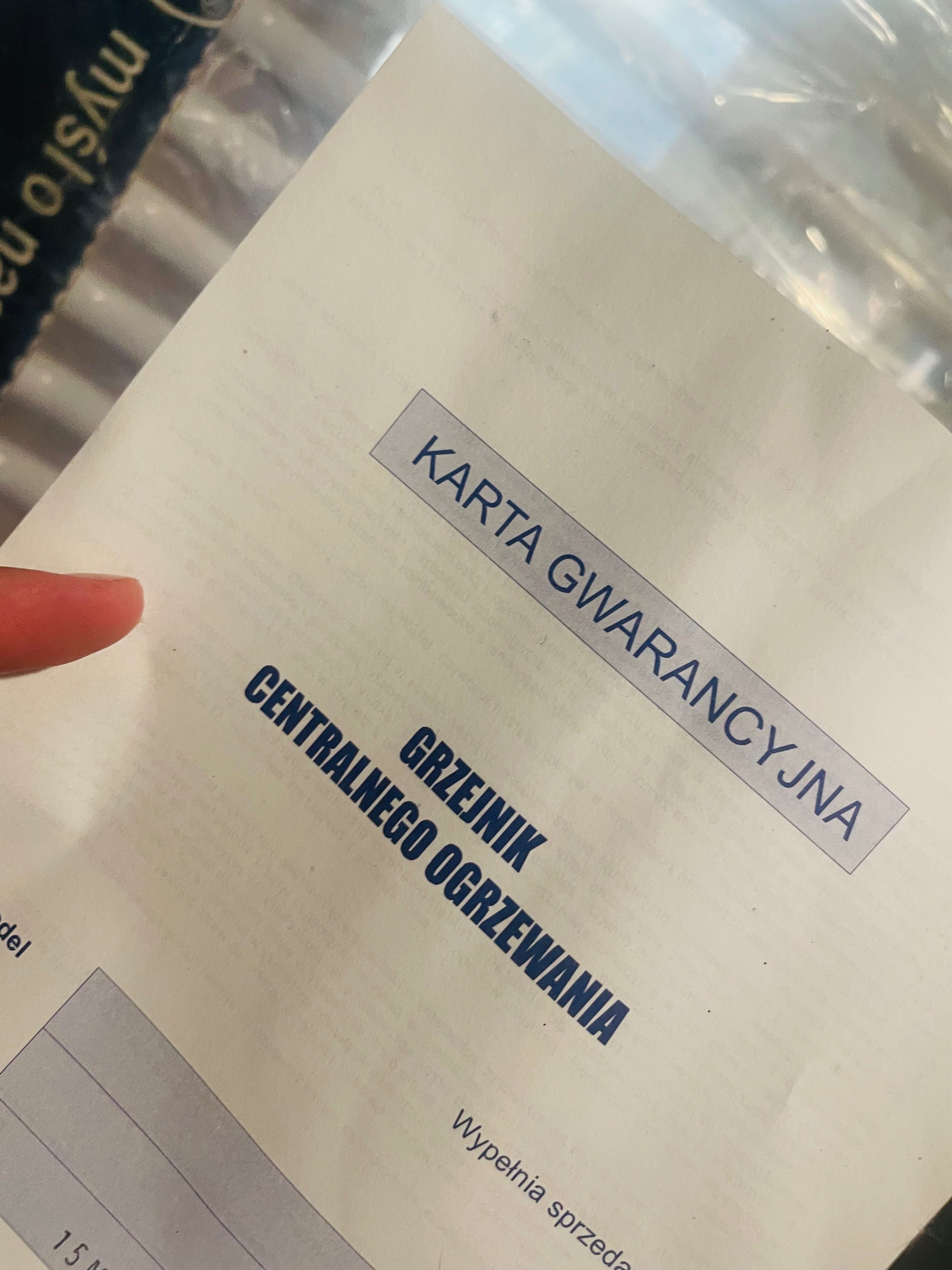 Grzejnik centralnego ogrzewania Instal Projekt Biały