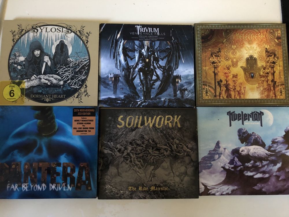 CDs rock e metal