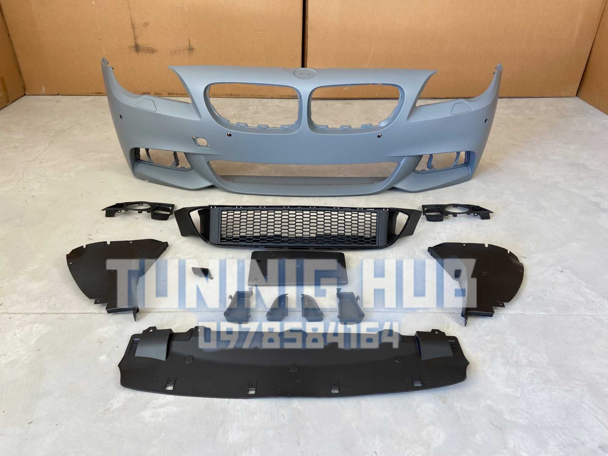 бампер bmw передний м пакет BMW ф10 F10 F11 рестайл М-paket ПТФ новий