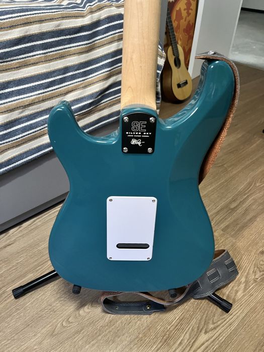 Prs Silver Sky SE Maple 2024 Nylon Blue