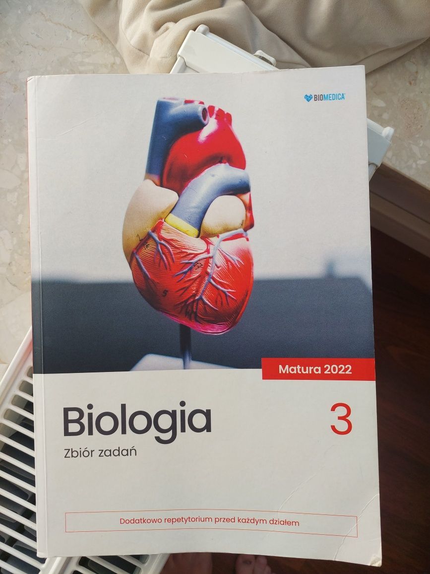 zbiór zadań BIOMEDICA biologia matura 2022