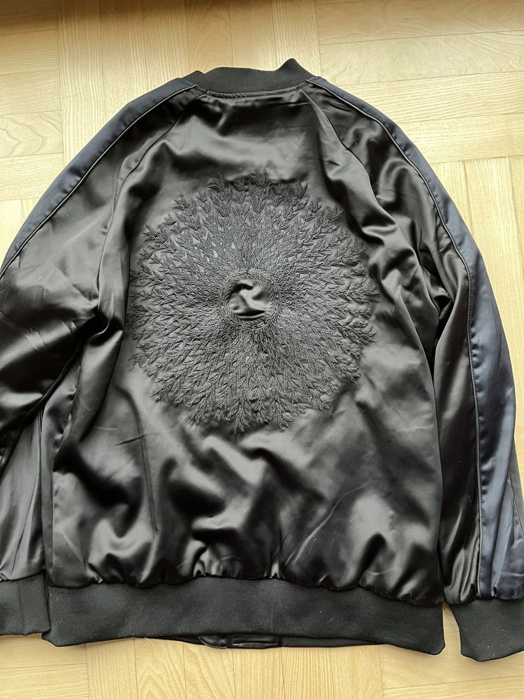 Męska bluza H&M rozsuwana bomberka bejsbolówka