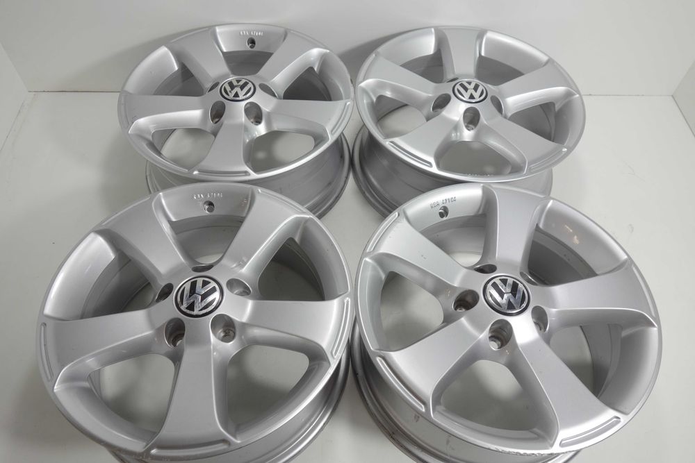Alufelgi 16" 5x112 Vw Golf Eos Passat Audi Seat Skoda Srebrne 909