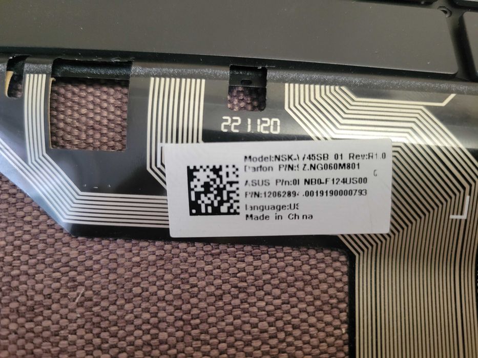 Клавіатура для Asus VivoBook M513 M513U M513UA X513 X513E X513U X513UA