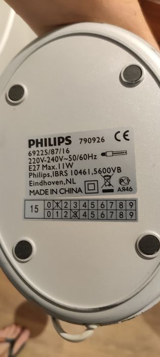 2 candeeiros de mesa