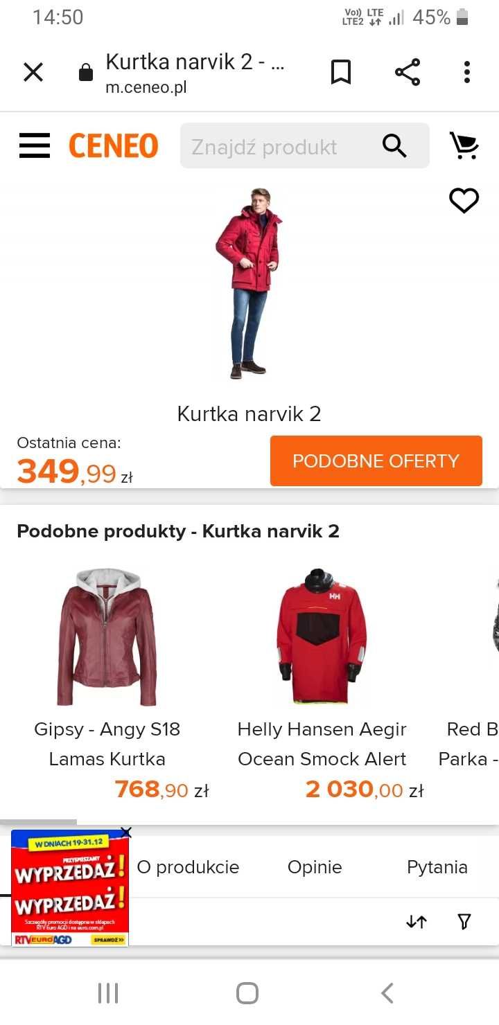 Kurtka męska zimowa Pruchnik Narvik 2