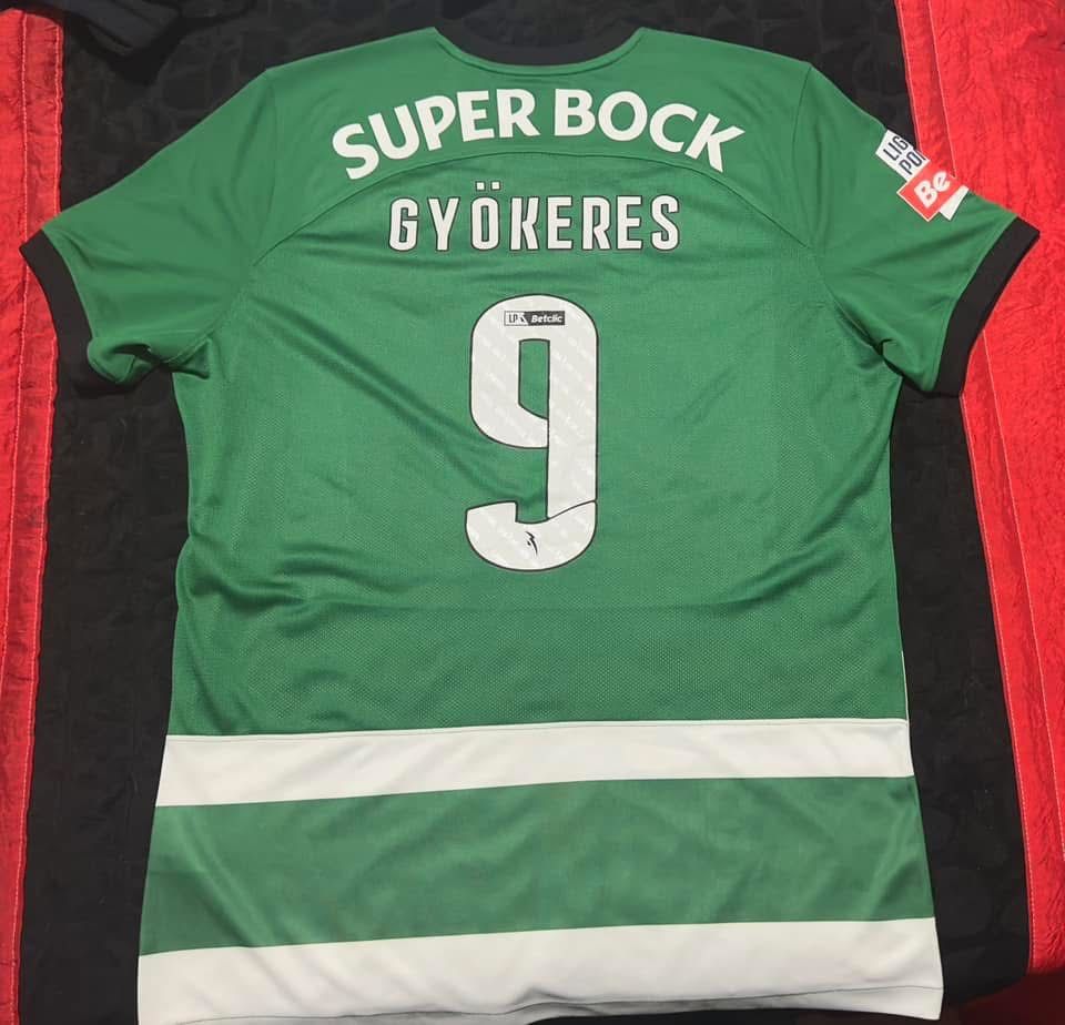 Camisola Gyökeres época 23/24