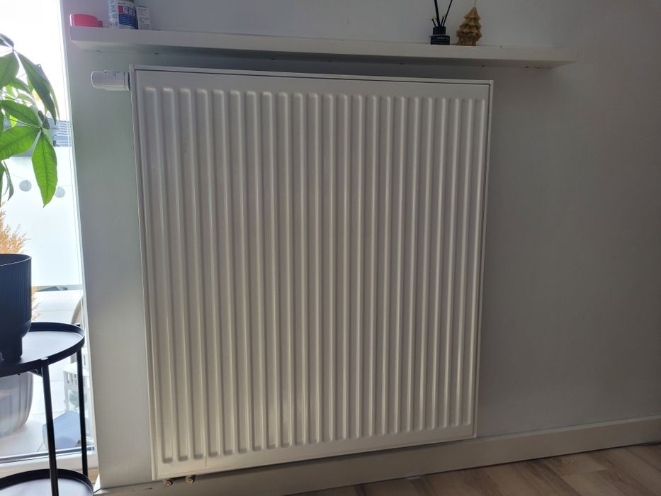 Grzejnik dwupłytowy 80x90 cm z termostatem