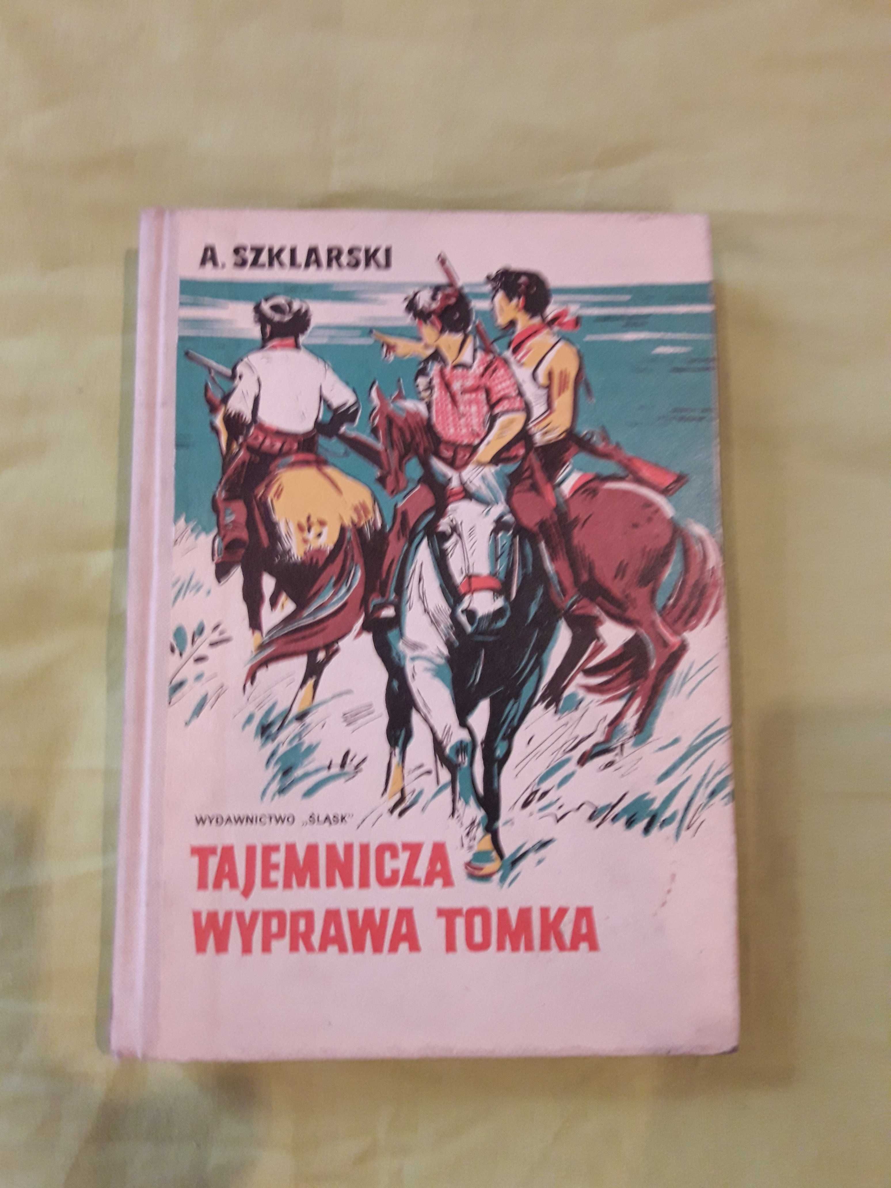 książka Alfreda Szklarskiego "Tajemnicza wyprawa Tomka"