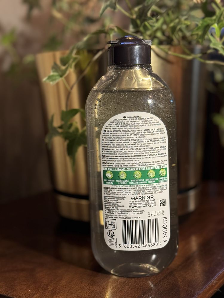 Garnier Skin Naturals Micellar PureActive Jelly Water with Charcoal