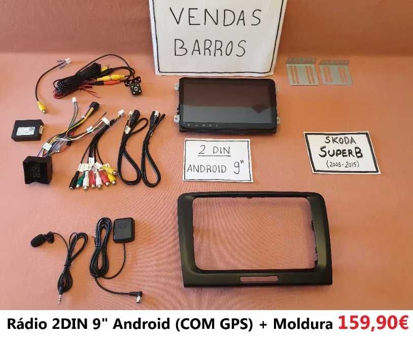 Rádio 2DIN • SKODA SuperB (2002 até 2021) • Android GPS [4+32GB]