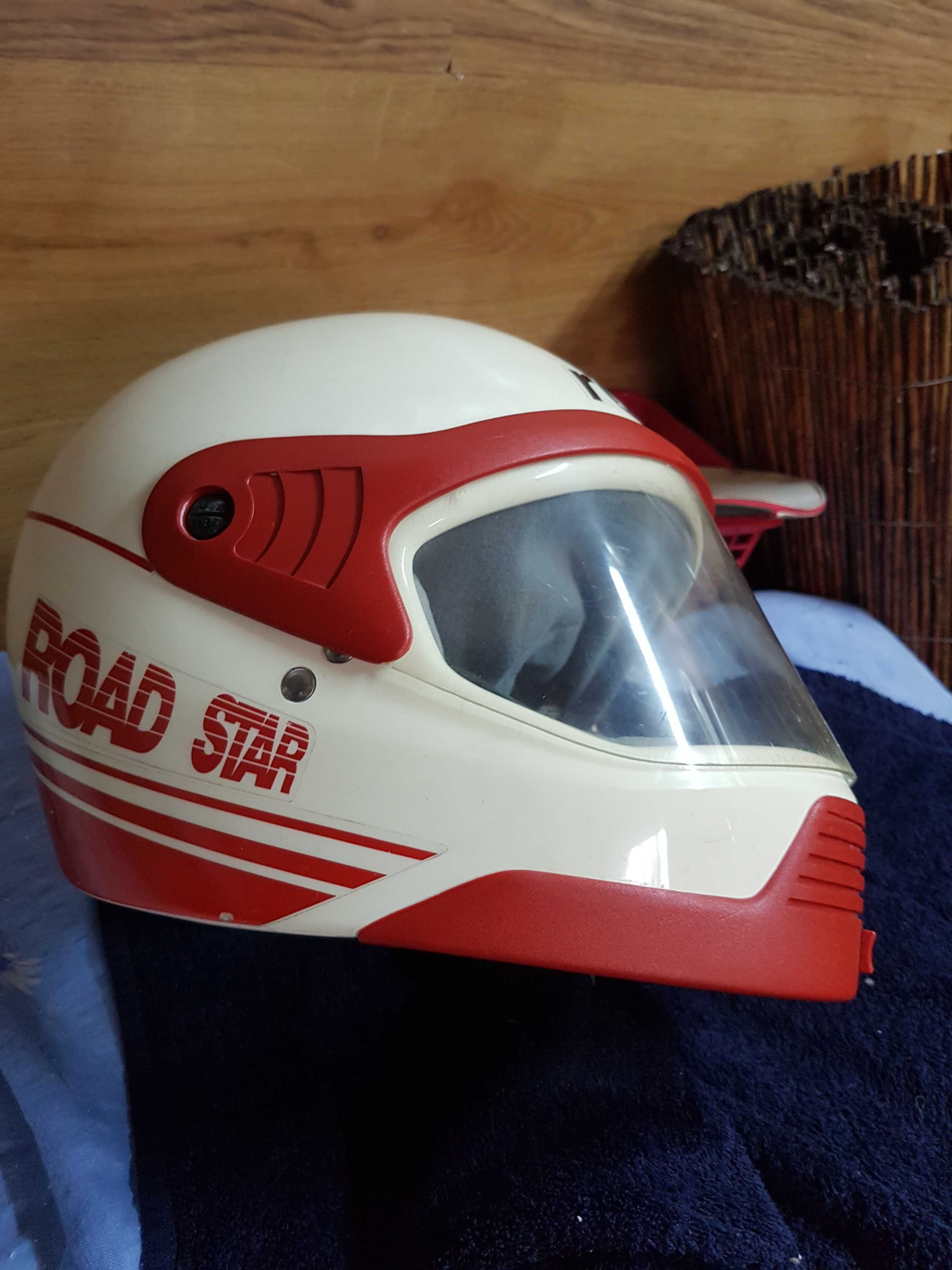 KOLEKCJONERSKI kask motorowy Romer-helm ladny stan