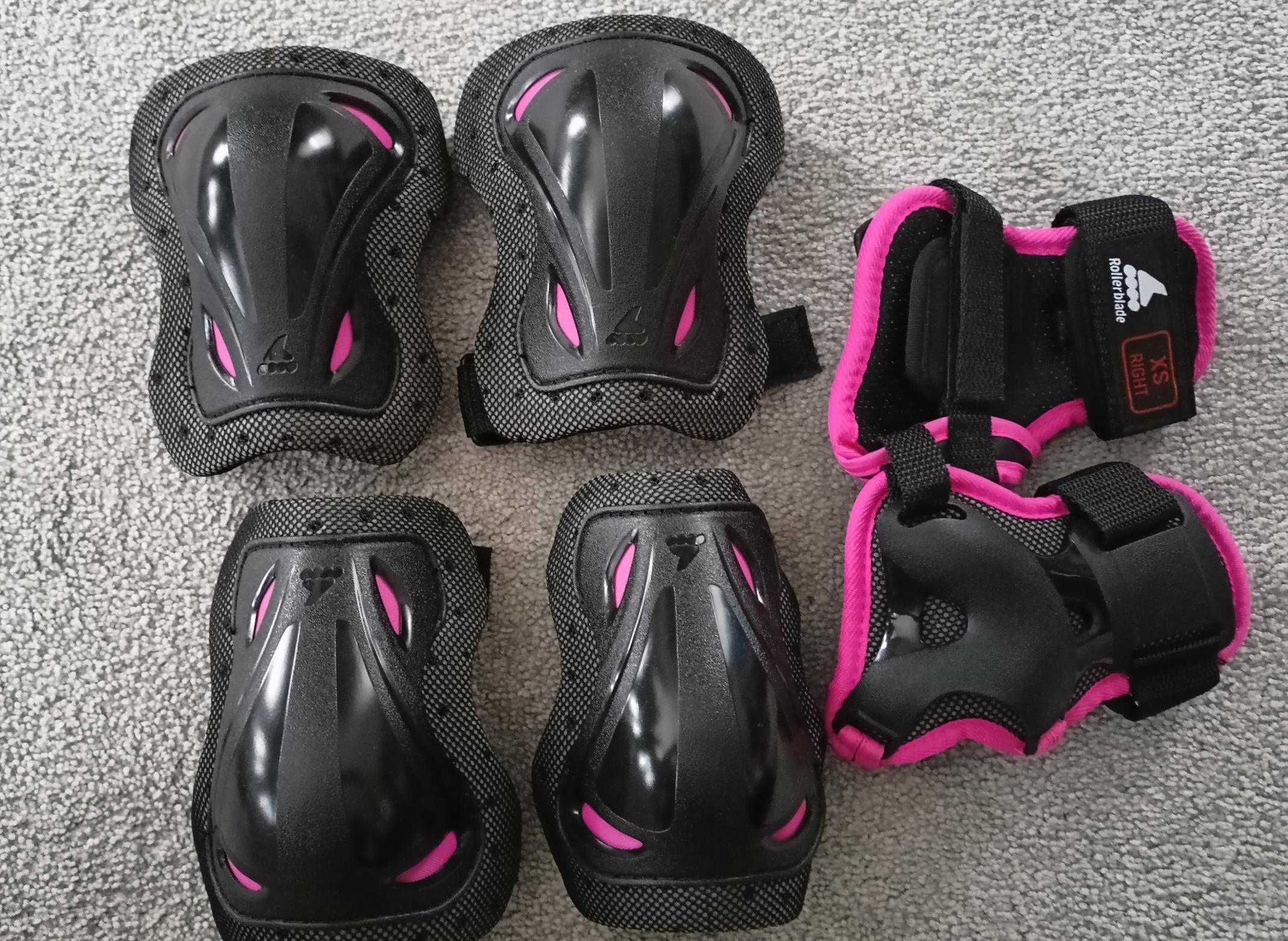Rollerblade ochraniacze SKATE GEAR JR r. XS / Decathlon/ rolki, wrotki