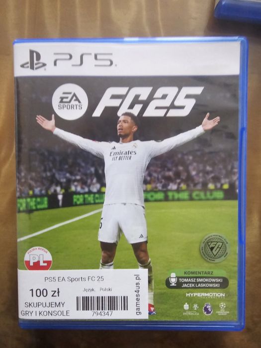 Gra FC 25 PS5 PL Polska Wersja Językowa