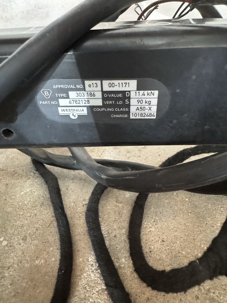 Gancho de reboque original BMW E61