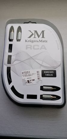KABEL 2 X RCA Kruger & Matz