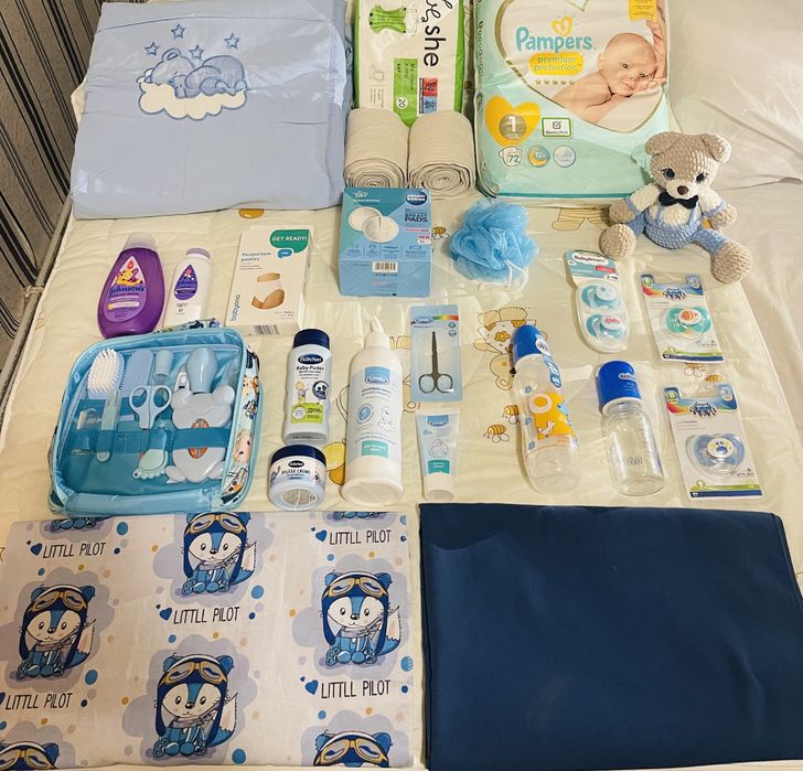 Продам готовую сумку в роддом для мамы и ребенка