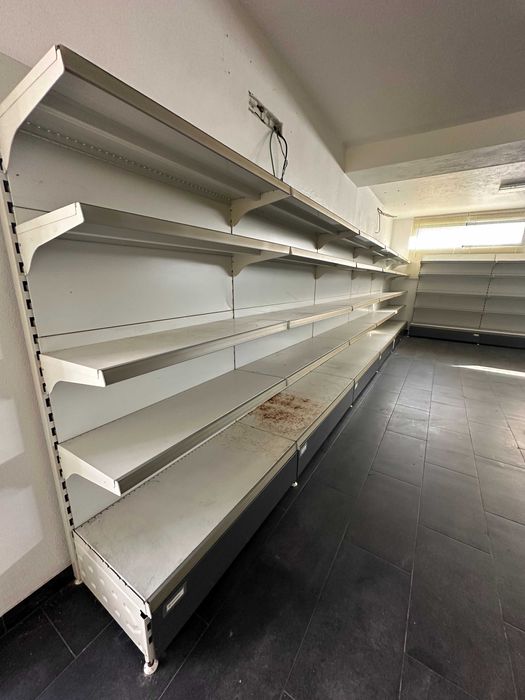 Expositor Metálico Modular Regulável – 11 Unid (44x100x180cm)