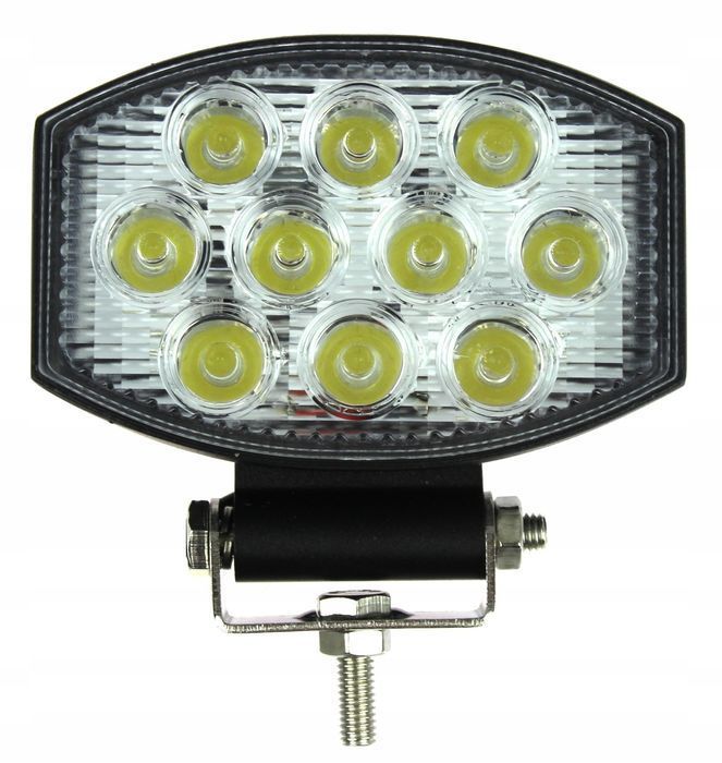 Lampa Robocza 10 Led 30W 12/24V Boczny Uchwyt