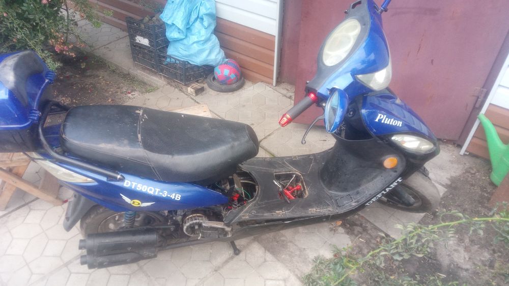 скутер дефиант 80сс