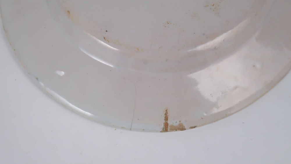 3 Pratos em faiança antiga Quimper