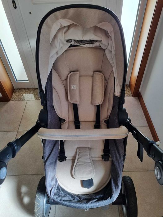 Carrinho passeio, alcofa e cadeira auto 3 em 1 (excelentes condições)