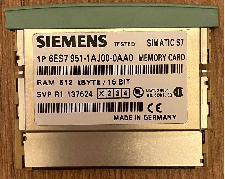 SIEMENS SterownikPLC S7 CPU318-2 6ES7 318-2AJ00-0AB0 + karta