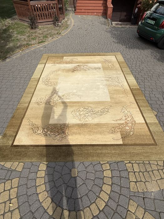 Dywan wełniany 3m x 4m