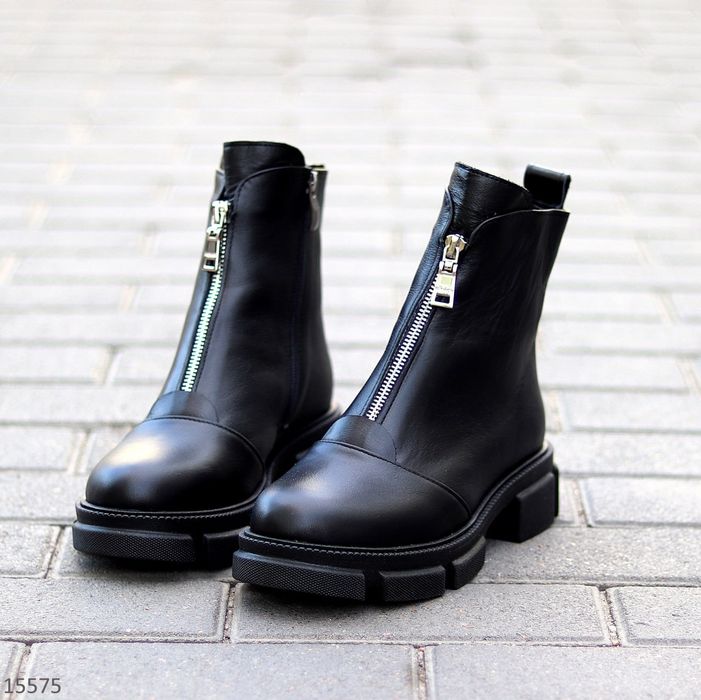 Черевики жіночі демісезонні шкіряні