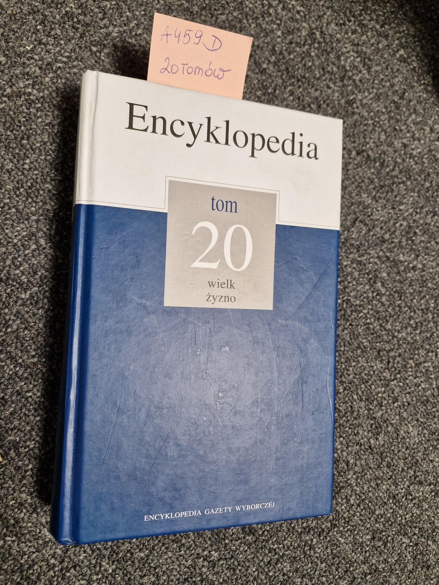A459D. ",Encyklopedia PWN 20 tomów
