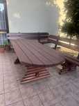 Meble drewniane ogrodowe