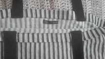 ZARA M torba miejska torebka shopper len