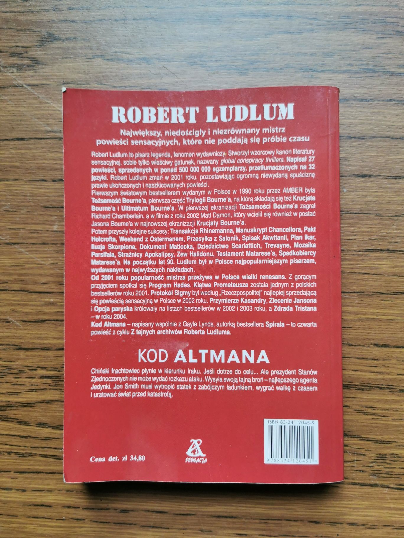 Kod Altmana - Robert Ludlum & Gayle Lynds