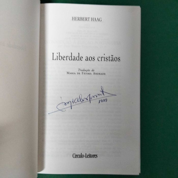 Liberdade aos Cristãos - Herbert Haag